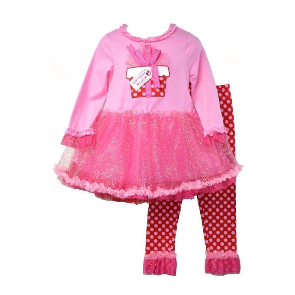 Girls Beautiful 1st 2nd 3rd Birthday Outfit New